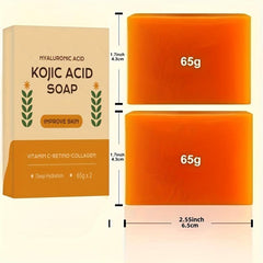Yeast Soap with Hyaluronic Acid, Vitamin C, Retinoic Acid, Collagen 65g