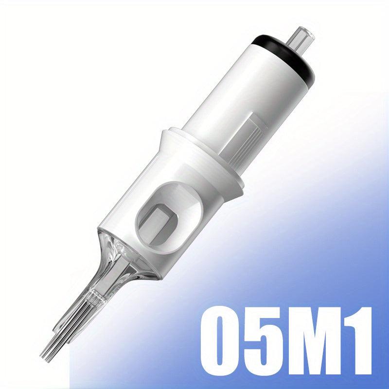 20pcs Tattoo Cartridge Needles Disposable Round Liner For Artists Beginners
