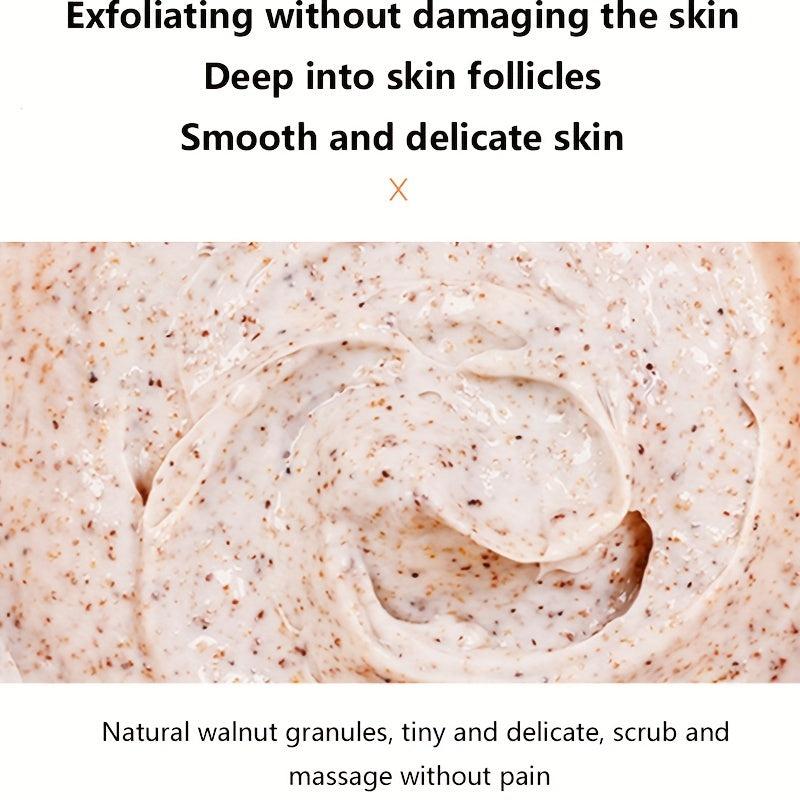 Shea Nut Scrub Cream for Smooth Skin Exfoliation