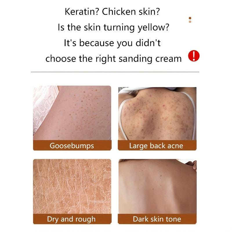 Shea Nut Scrub Cream for Smooth Skin Exfoliation