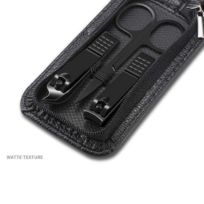 6 Pcs Nail Clippers Set Professional Manicure & Pedicure Kit for Men and Women