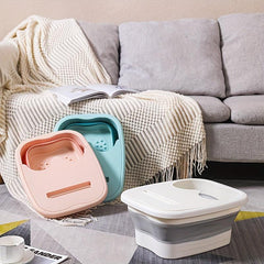 Foldable Foot Bath Massager Tool Large Basin for Soaking Feet