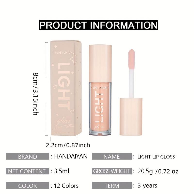 Gloss Lipstick Mirror Watery Lip Glaze Waterproof Jelly Liquid Lipstick