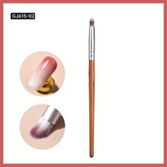 Gradient Nail Brush Art Brushes For Manicure Gel Polish Draw Paint Pen