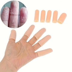 Silicone Finger Cots Protectors For Dry Skin Cracked Knitting Cuts