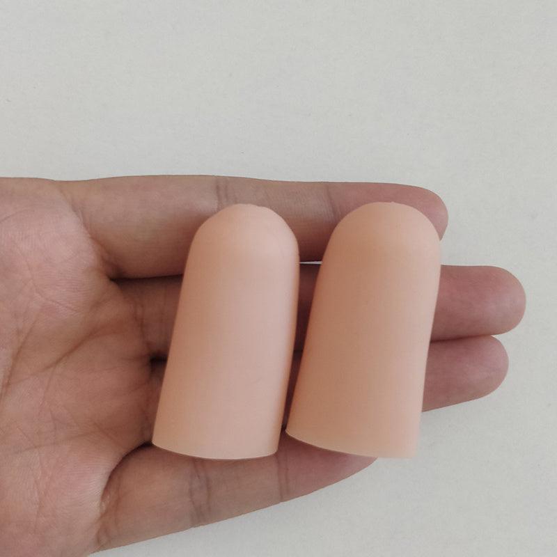 Silicone Finger Cots Protectors For Dry Skin Cracked Knitting Cuts