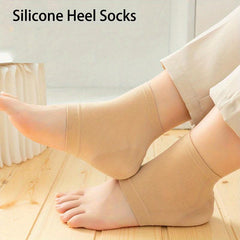 Silicone Heel Shoe Socks Moisturize & Protect Feet
