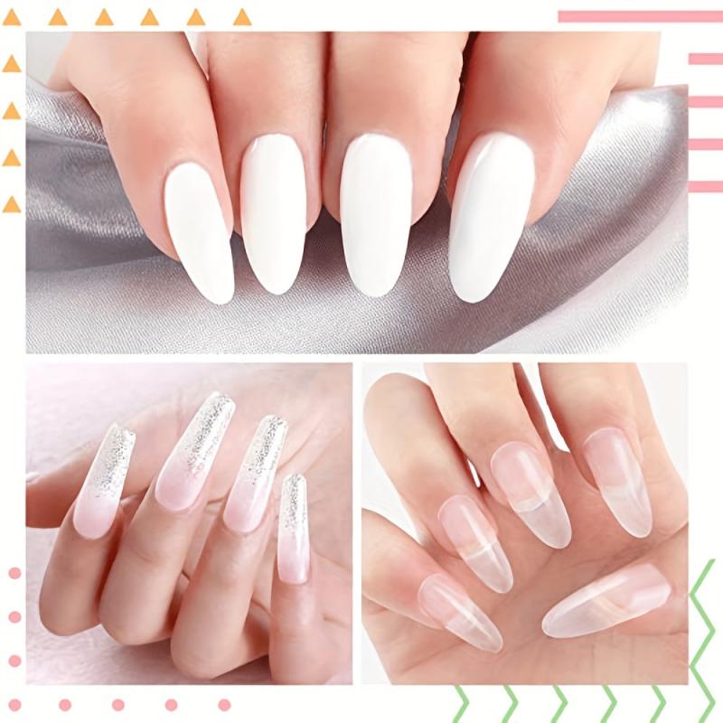 Acrylic Nail Kit for Beginners with Glitter Powder - Professional Manicure