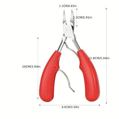 Professional Foot Nail Clippers - Sharp Curved Blades for Thick & Ingrown Nails