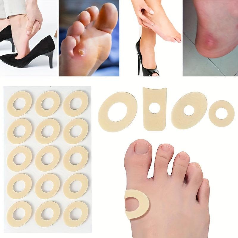 105pcs Reppkyh Callus Pads Corn & Toe Protectors Foot Care
