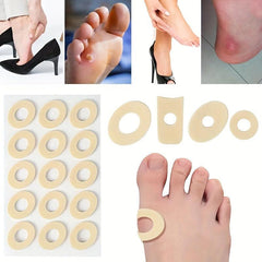 105pcs Reppkyh Callus Pads Corn & Toe Protectors Foot Care
