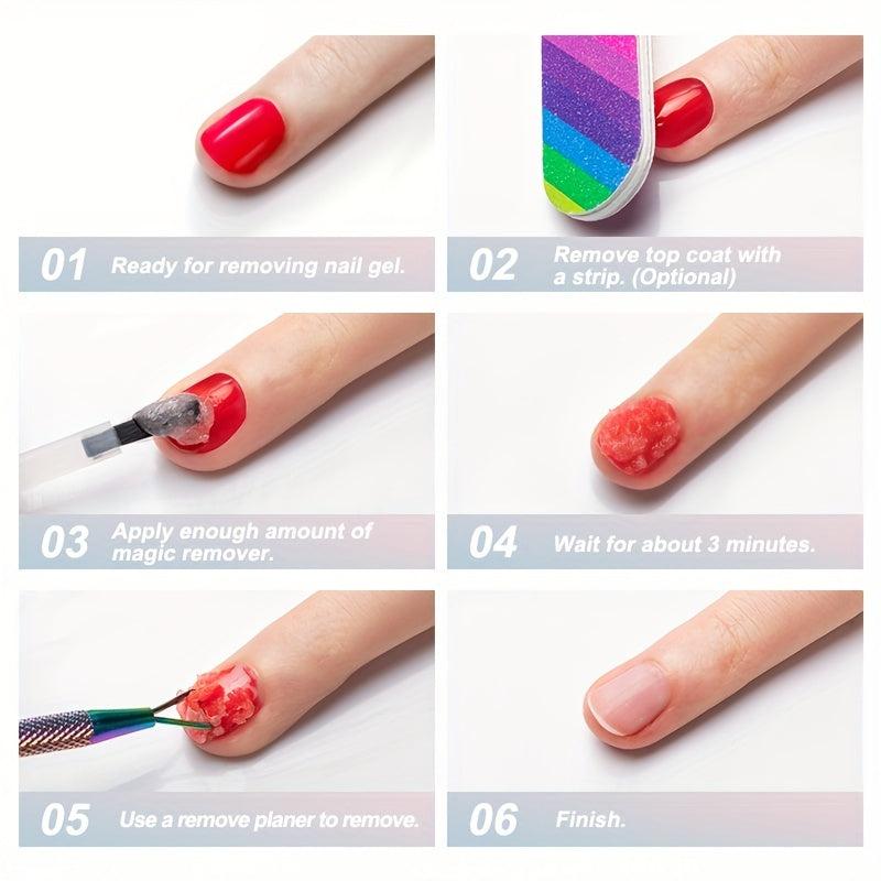 Gel Polish Remover: Easily Remove Soak Off Gel Polish