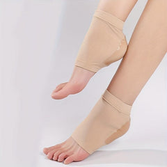 2pcs Moisturizing Silicone Heel Socks for Cracked Heel Relief