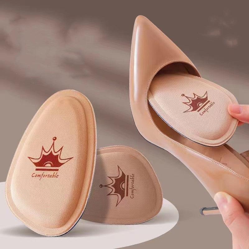 Half Size Forefoot Pad Insole Women's High Heel Shoes Anti Pain Anti Slip