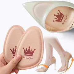 Half Size Forefoot Pad Insole Women's High Heel Shoes Anti Pain Anti Slip