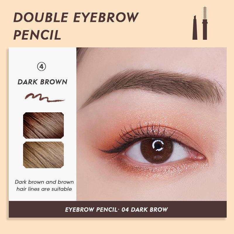 Waterproof Eyebrow Pencil 4 Colors Long Lasting with Brush