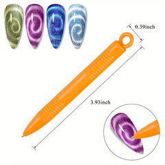 Cat Eye Magnet For Nails Magnetic Nail Stick 3D Cat Eye Pen