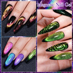 Cat Eye Magnet For Nails Magnetic Nail Stick 3D Cat Eye Pen