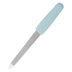 Stainless Steel Nail Filer with Silicone Handle