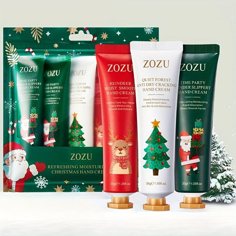 5pc Christmas Hand Cream Set Hydrating & Nourishing