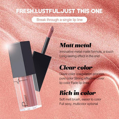 Golden Matte Metallic Chameleon Lip Gloss