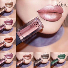 Golden Matte Metallic Chameleon Lip Gloss