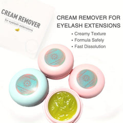 Eyelash Extension Glue Remover Cream - Fast & Mild - Fresh Smell