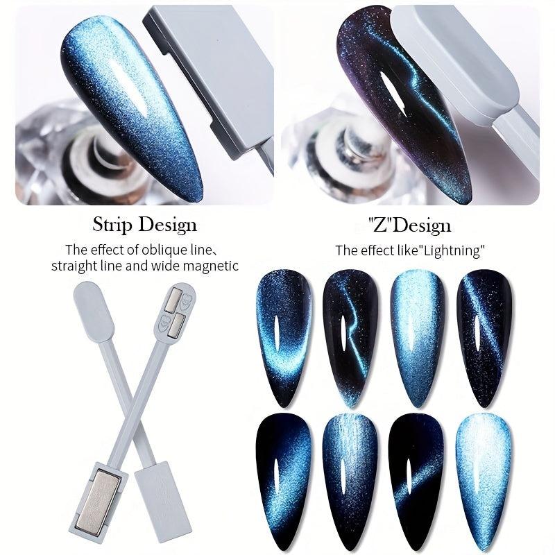 Cat Eye Magnet Stick Double Head 3D Magnetic Cat Eye Gel Stick