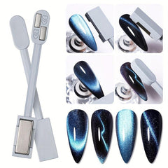 Cat Eye Magnet Stick Double Head 3D Magnetic Cat Eye Gel Stick