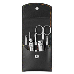 7 Pcs Manicure Set Nail Clipper Kit Professional Pedicure Grooming Kit
