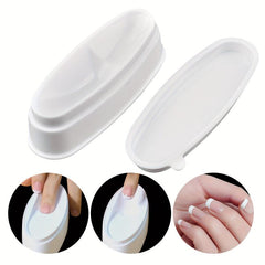 French Dip Tray Dipping Powder Container for Short Extended Nails