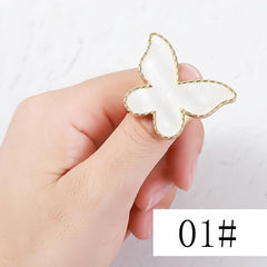 Adjustable Painting Plate Ring Nail Palette Finger Ring Eyelash Glue Holder