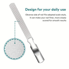 Stainless Steel Nail Files for Women and Men