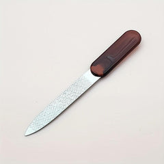 5 Pcs Stainless Steel Nail File with Plastic Handle
