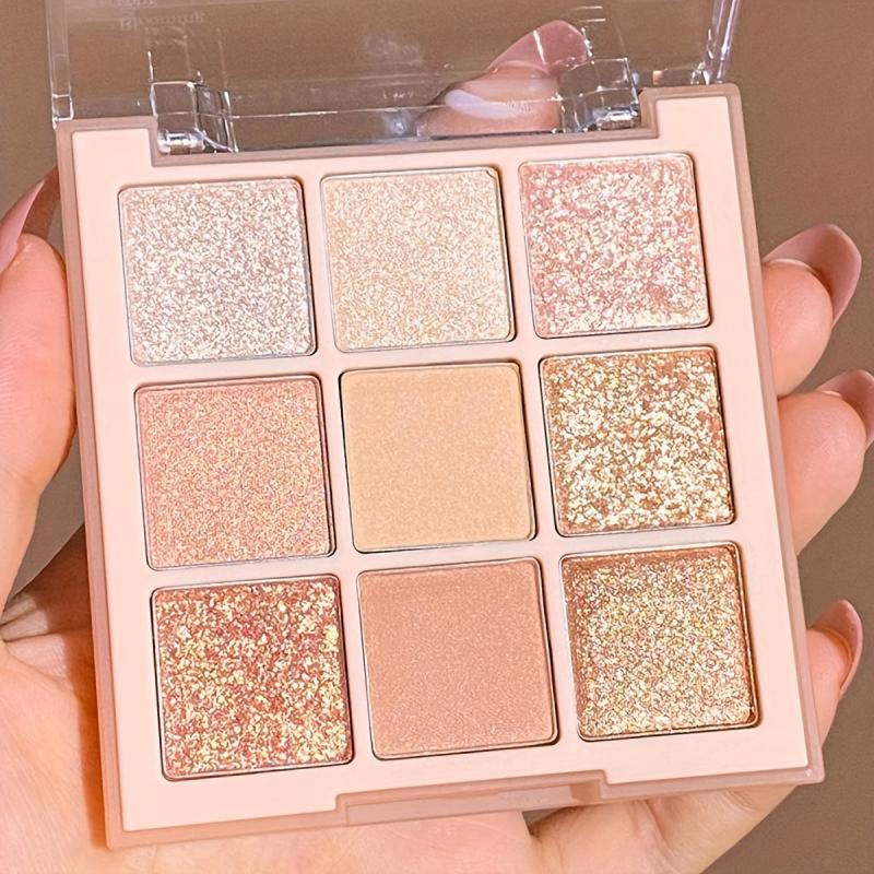 9 Colors Eyeshadow Palette Matte Metallic Finish