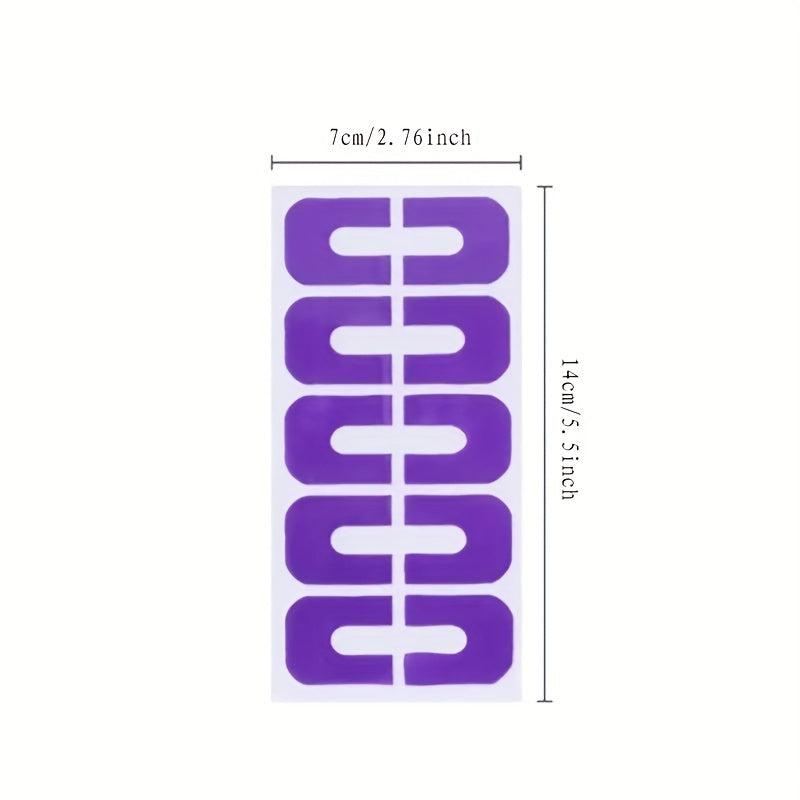 U Shape Nail Protectors for Manicure Stamping & Painting