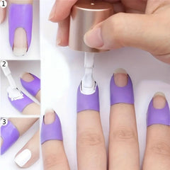 U Shape Nail Protectors for Manicure Stamping & Painting