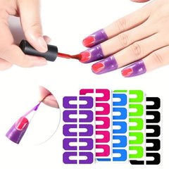 U Shape Nail Protectors for Manicure Stamping & Painting