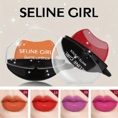 Matte Velvet Lip Shape Lip Gloss Non Stick Cup