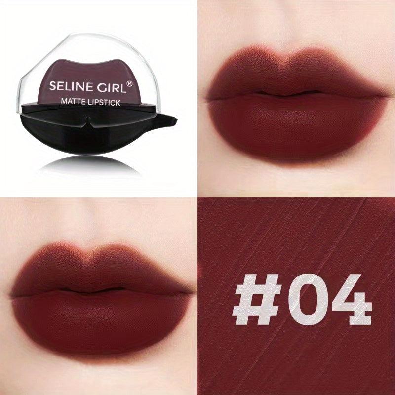 Matte Velvet Lip Shape Lip Gloss Non Stick Cup