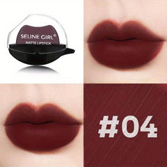 Matte Velvet Lip Shape Lip Gloss Non Stick Cup