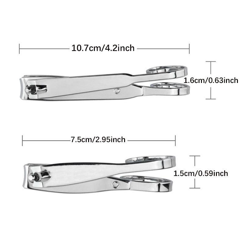 Stainless Steel Nail Clippers for Women and Men
