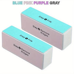 Nail File Block Sanding Buffer Polishing File Professional 4 Sided Way Nail File