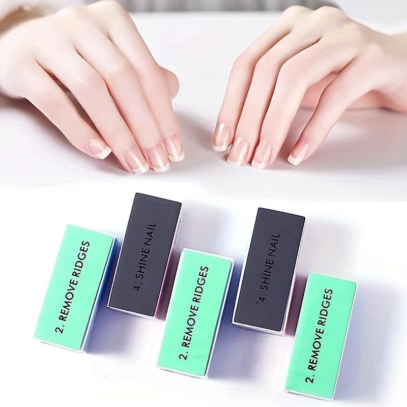Nail File Block Sanding Buffer Polishing File Professional 4 Sided Way Nail File