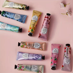 Plant Hand Cream Set for Dry Hands and Feet, Natural Scented Moisturizer