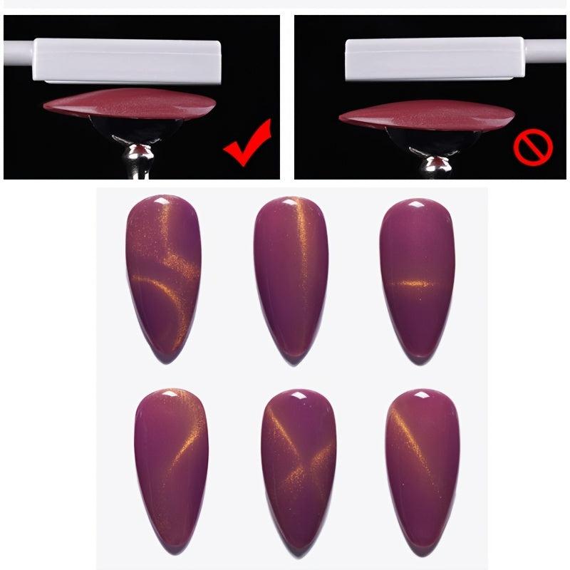 Magnetic Cat Eye Gel Nail Polish Stick, 3D Nail Art Manicure Tool