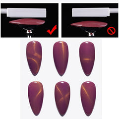 Magnetic Cat Eye Gel Nail Polish Stick, 3D Nail Art Manicure Tool