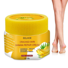 2 pcs Natural Banana Foot Cream Repair Anti Drying Crack Strengthening Cream