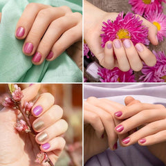 Acrylic Nail Kit 12 Glitter Powders Tips Decorations & Tools