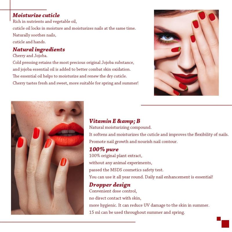 Cuticle Nail Polish with Vitamins, Moisturizes and Strengthens Nails